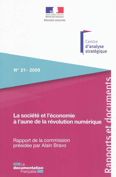 La société et l'économie à l'aune de la révolution numérique : enjeux et perspectives des prochaines décennies : 2015-2025