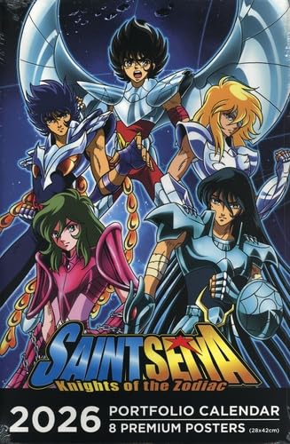 Couverture de Calendriers Portfolio 2026 Saint Seiya : Les Chevaliers du Zodiaque par Masami Kurumada