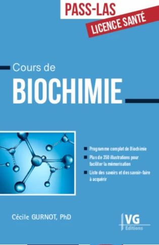 Cours de biochimie, Pass-LAS, licence santé