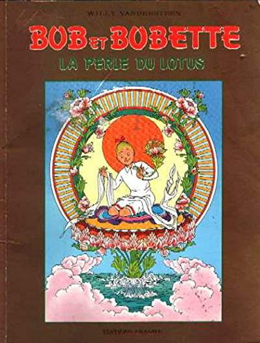 Couverture de bob et bobette la perle du lotus