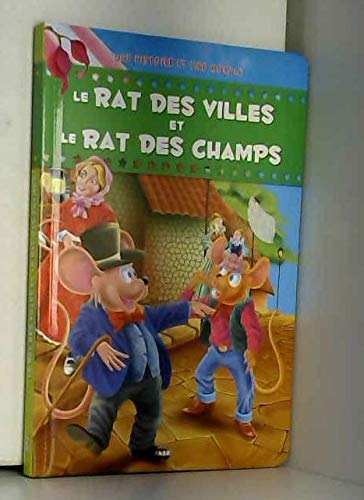 Couverture de le rat des villes et le rat des champs
