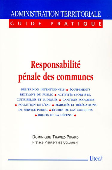 Responsabilité pénale des communes