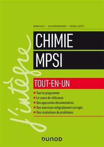 Chimie MPSI : tout-en-un