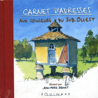 Couverture de Carnet d'adresses : aux couleurs du Sud-Ouest