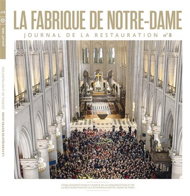 Couverture de La fabrique de Notre-Dame : journal de la restauration, n° 8