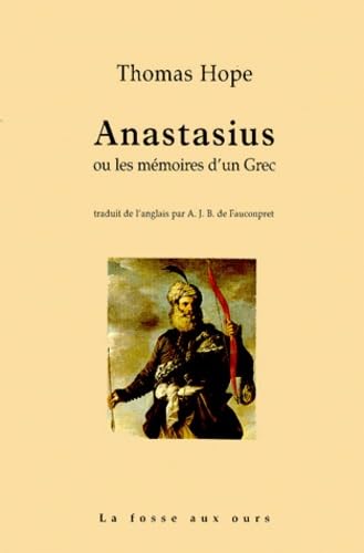 Couverture de Anastasius ou Les mémoires d'un Grec