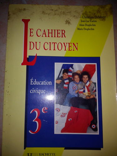 Le Cahier du citoyen, 3e