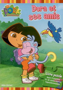 Dora et ses amis : livre puzzle : Dora l'exploratrice