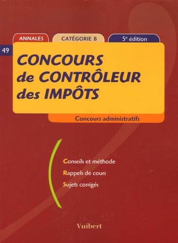 Concours de Contrôleur des impôts