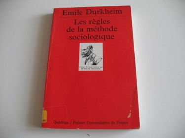 Les Règles de la méthode sociologique