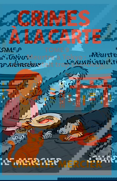 CRIMES À LA CARTE – Tome 9 : Meurtre à Tokyo : Le sushi était trop silencieux: Un sushi trop silencieux. Une enquête trop bruyante. Bienvenue à Tokyo, où la vérité se mange… crue.