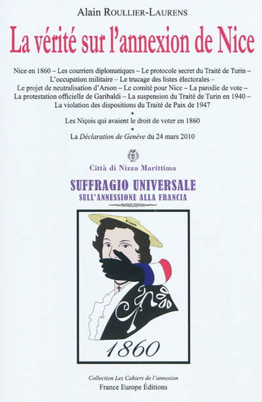 Couverture de La vérité sur l'annexion de Nice