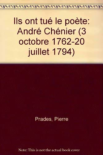 Ils ont tué le poète. Biographie