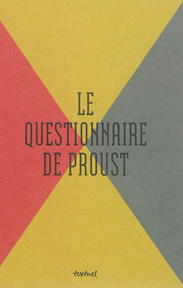 Le questionnaire de Proust