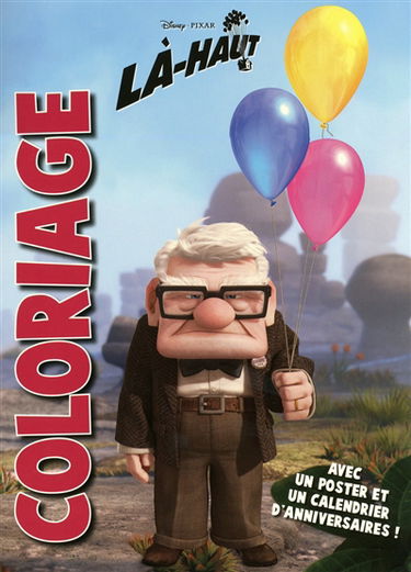 Là-Haut, coloriage avec poster