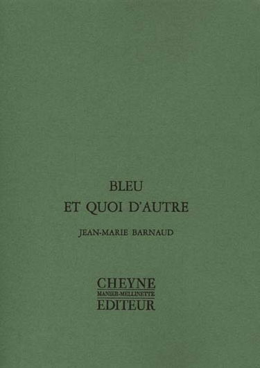 Bleu et quoi d'autre