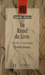Le Rituel du livre : sur Stèles de Victor Segalen