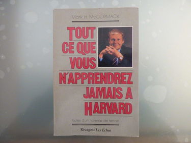 Tout ce que vous n'apprendrez jamais à Harvard