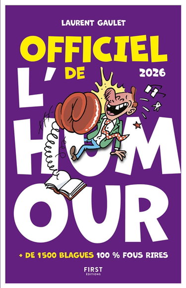 Officiel de l'humour 2026 : + de 1.500 blagues 100 % fous rires