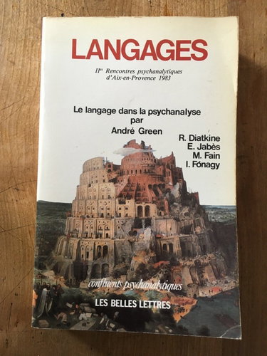 Langages. Le Langage de la psychanalyse