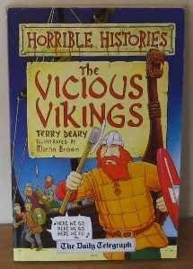 Couverture de Horrible HistoriesThe Vicious Vikings par Terry Deary