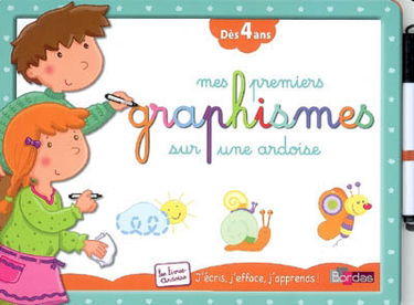 Mes premiers graphismes sur une ardoise