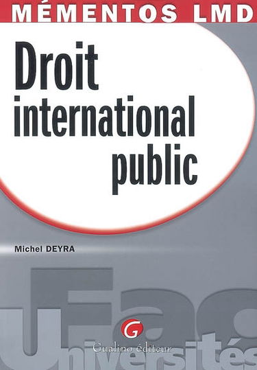 Droit international public