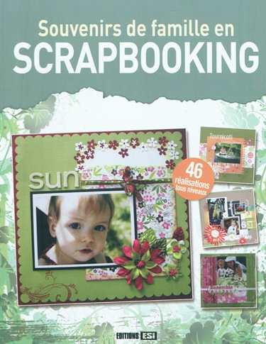 Couverture de Souvenirs de famille en scrapbooking par Brozinska Anastas.