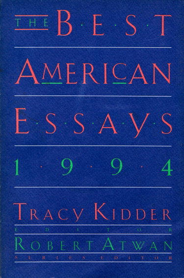 Couverture de The Best American Essays 1994