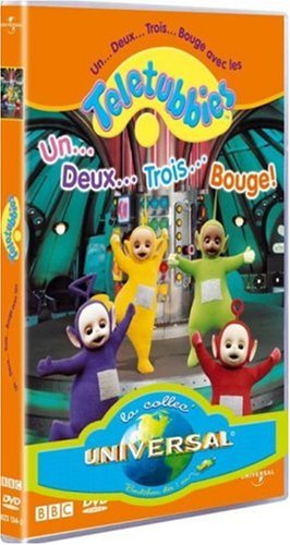Couverture de Teletubbies : Un, deux, trois... bouge avec les Teletubbies