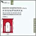 Couverture de Hayd : Symphonies n° 21, 22, 23, 24, 28, 29, 30, 31, 34 - vol. 4