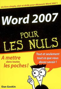 Word 2007 pour les nuls