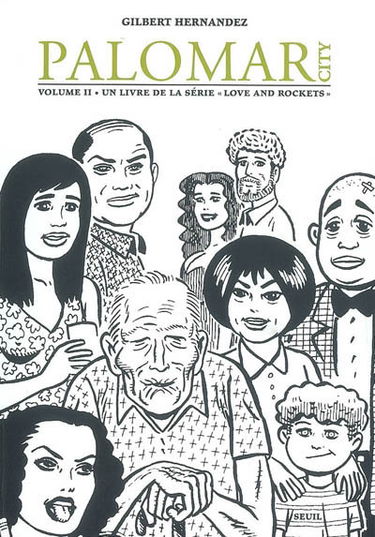 Un livre de la série Love and rockets. Palomar city. Vol. 2