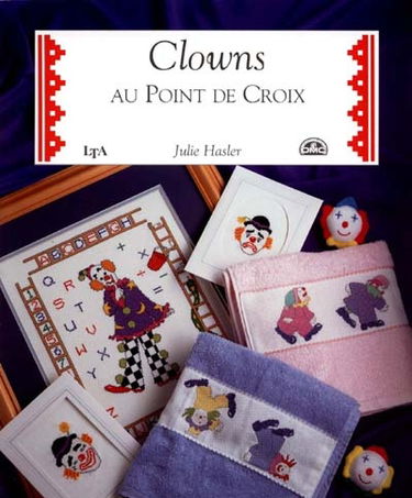 Clowns au point de croix