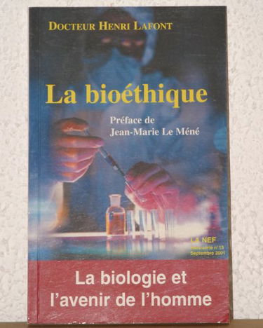 LA BIOÉTHIQUE
