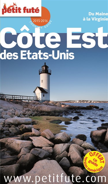 Couverture de Côte Est des Etats-Unis : du Maine à la Virginie : 2015-2016