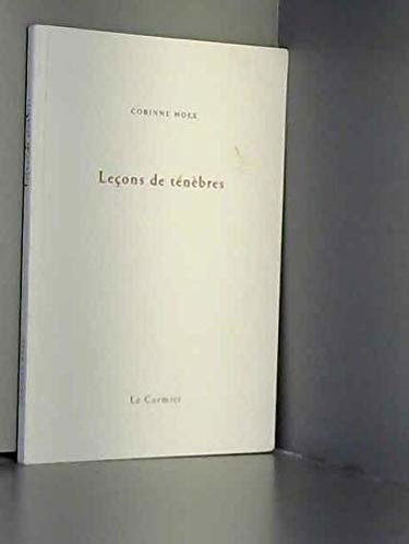 Lecons de tenebres