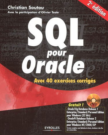 SQL pour Oracle : avec 40 exercices corrigés