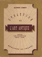 Evolution de l'art antique egypte - asie occidentale - grèce et rome