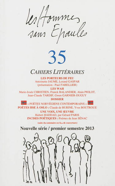 Hommes sans épaules (Les), n° 35. Poètes norvégiens contemporains