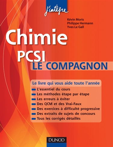 Chimie PCSI : le compagnon