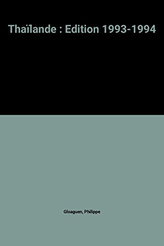 Thaïlande: Edition 1993-1994