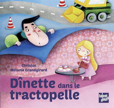 Dînette dans le tractopelle
