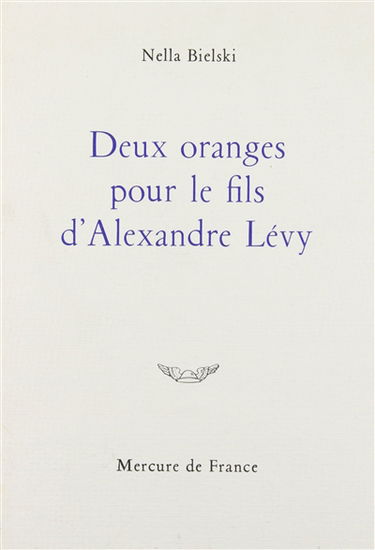 Deux oranges pour le fils d'Alexandre Lévy