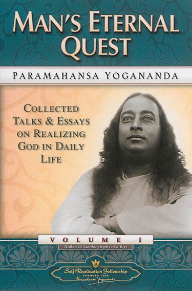 Couverture de Collected talk & essays on realizing God in daily life. Vol. 1. Man's eternal quest