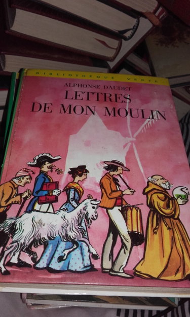 Couverture de Lettres de mon moulin (Bibliothèque verte)