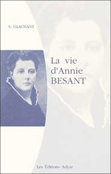 Couverture de La vie d'Annie Besant