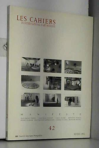 Couverture de Cahiers du musee national d'art moderne no 42