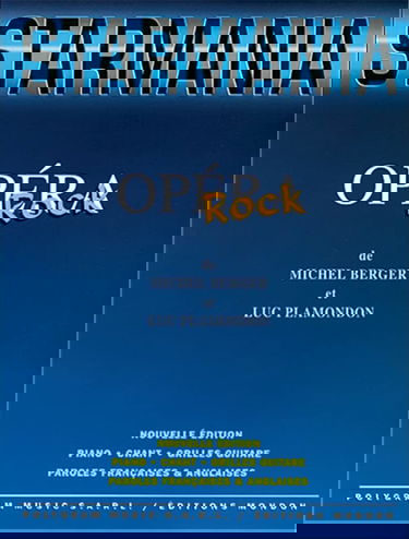 Berger/Plamondon Starmania Rock Opera Pvg Bk