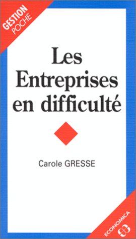 Couverture de Les Entreprises en difficulté
